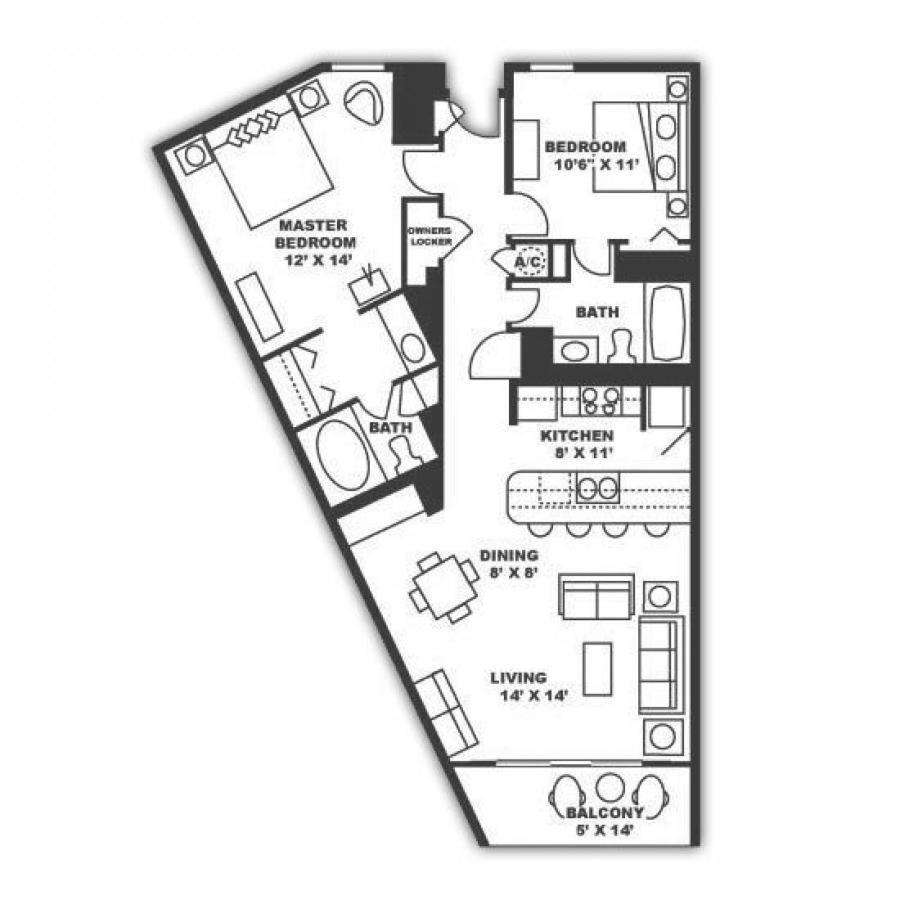 Edgewater 3-705 'the Salty Mermaid' Panama City Beach